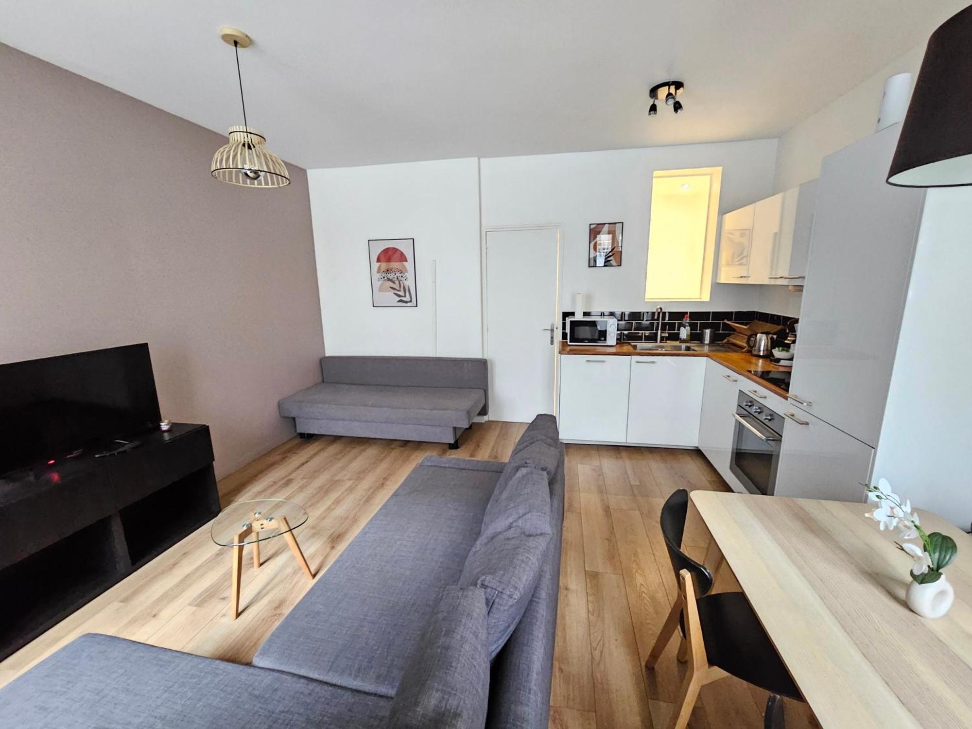 *Appartement Moderne/2 Minutes Du Metro* Сент-Уан Экстерьер фото